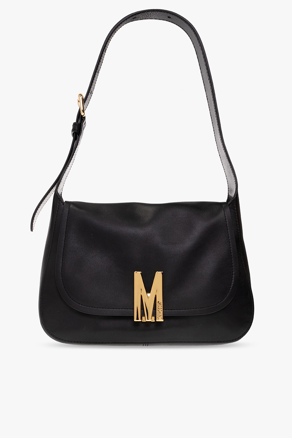 モスキーノ MOSCHINO ボディバッグ （ブラック/シルバー
